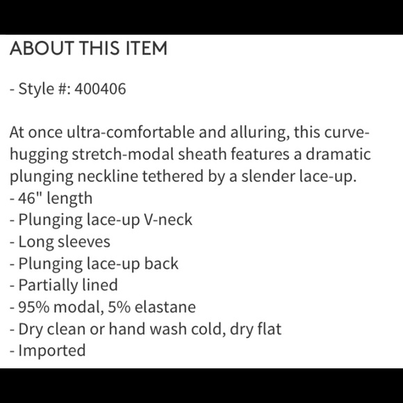 T by Alexander Wang Lace Up Dress sz XS NWT $325 - Picture 6 of 12